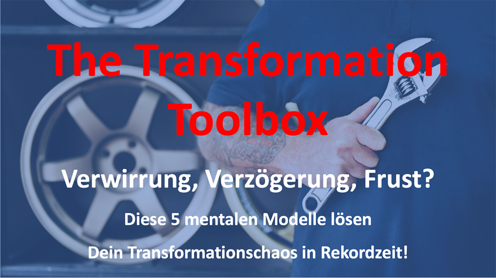 Transformation ohne Kopfschmerzen