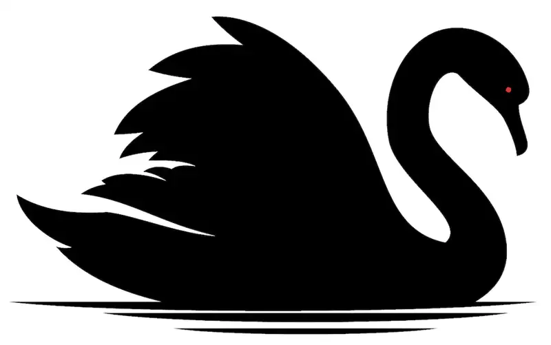 Ein schwarzer Schwan